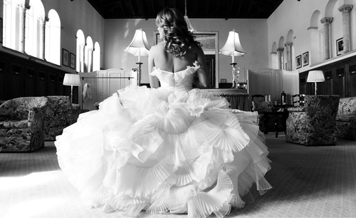 black and white,  dream and  dress