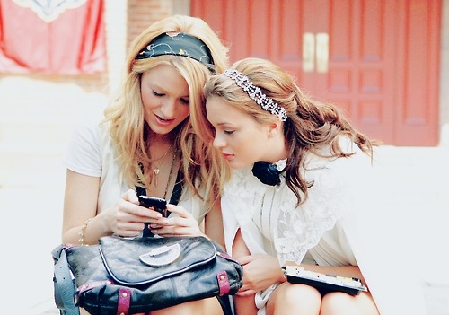 blake lively, friendship, gossip girl, leighton meester, xoxo
