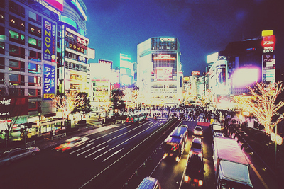 city,  crowded and  japan