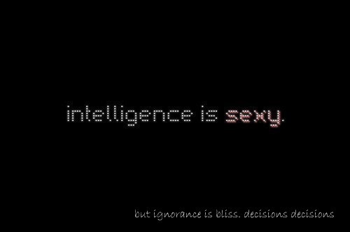 cute, intelligence and love