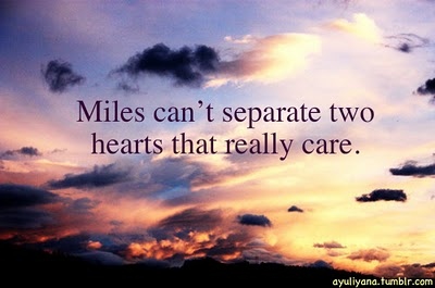hearts,  love and  miles