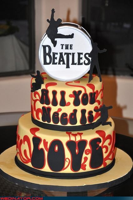 all you need is love, beatles and birthday cake