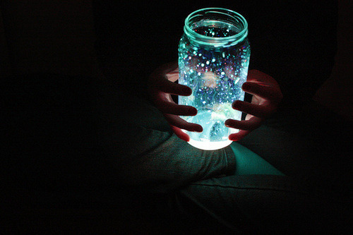 cool, galaxy, jar, jar of hearts, lights