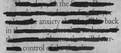 anxiety,  book and  lost control