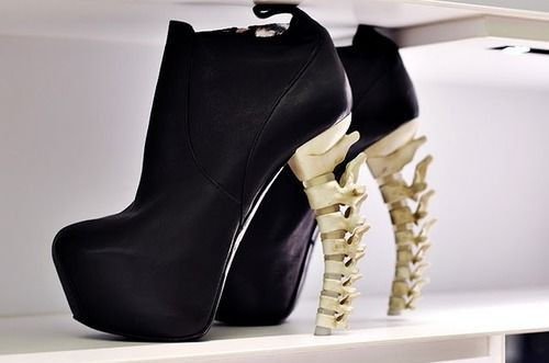 bone heels, dsquared and fashion