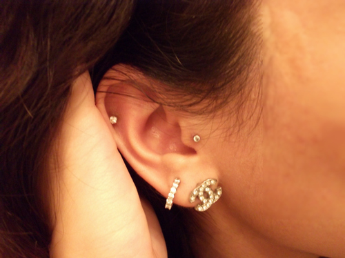 cartilage, chanel and ear