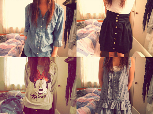 clothes, cute and fashion