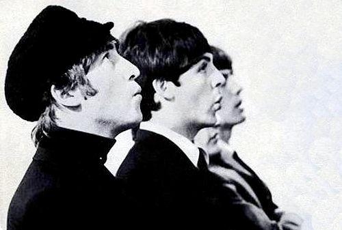 b&w, beatles and black and white