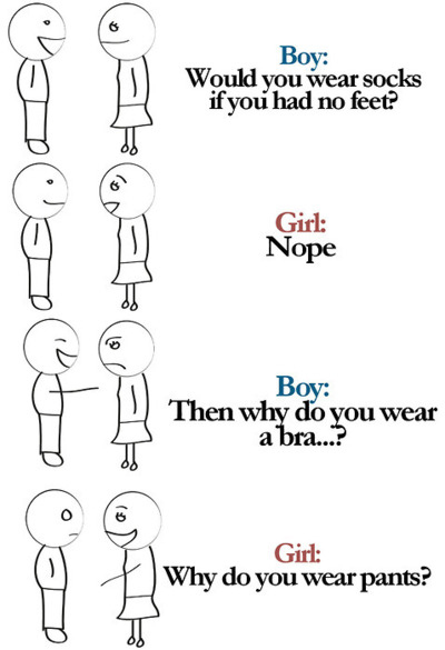boy, bra, feet, funny, girl