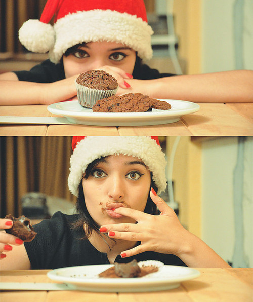 chocolat, christmas and cute