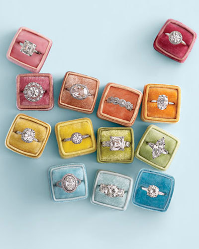 colorful, cute, rings, wedding