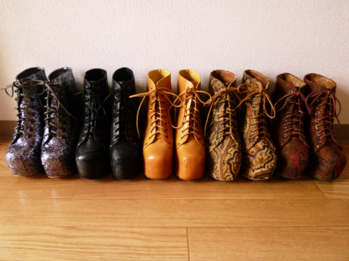 acne wedges, boots, fashion, heels, shoes