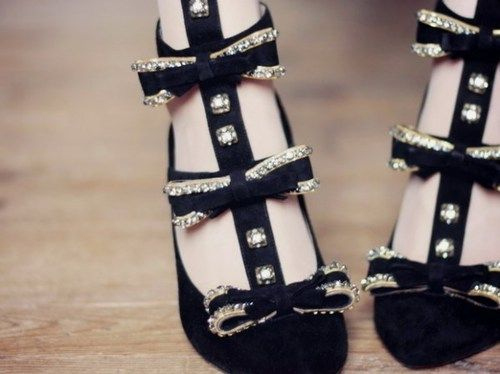 adorable, black and bow