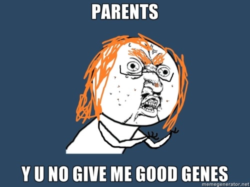 appearance, genes and parents