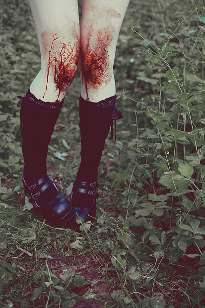 blood, dark and gothic