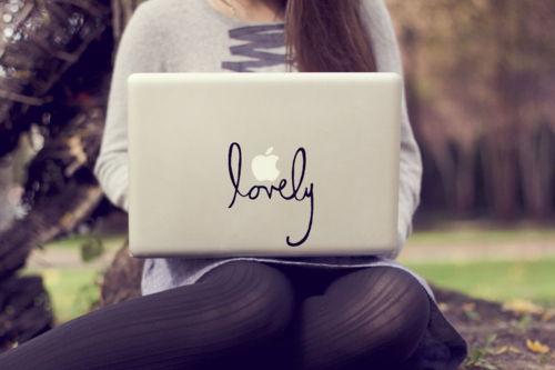 fashion, laptop and lovely