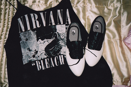 fashion, nirvana and shoes