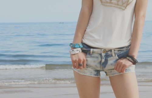 beach, fashion and shorts