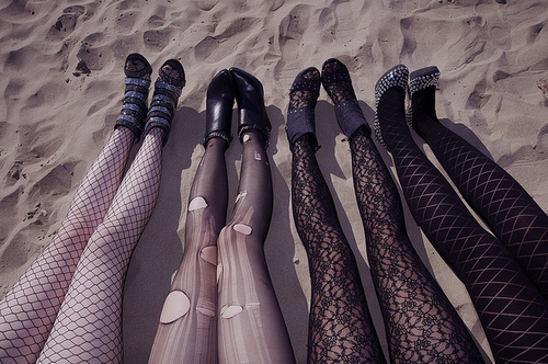 beach, girls and legs