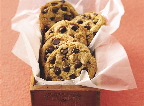 chocolate, chocolate chip and cookie