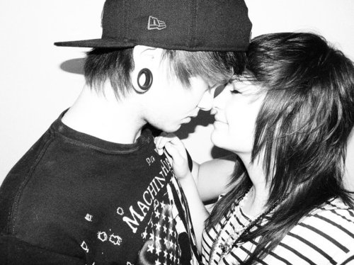 couple, cute and gauges