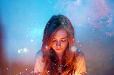 alone, blonde, girl, image, photo