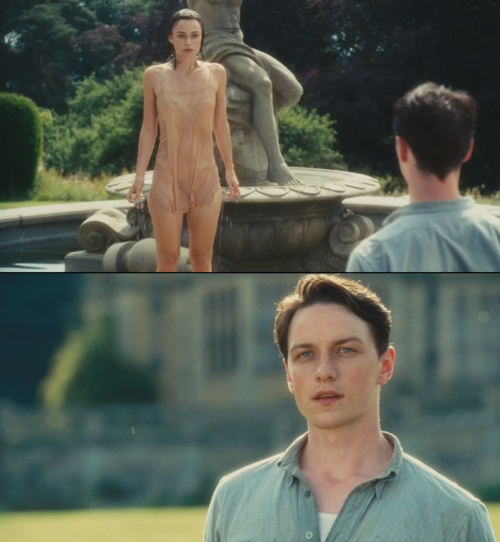 atonement couple hot james mcavoy keira knightley