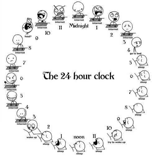 clock, cute and fun