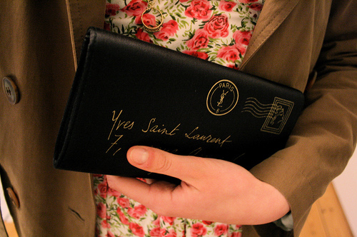 fashion, floral and wallet