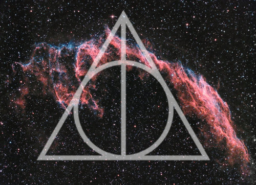 deathly hallows, harry potter and nebula