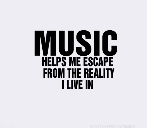 escape, help and music