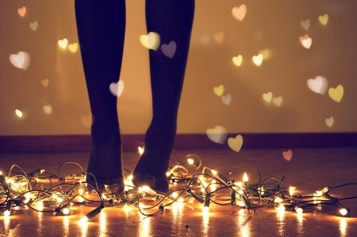 hearts, legs and lights