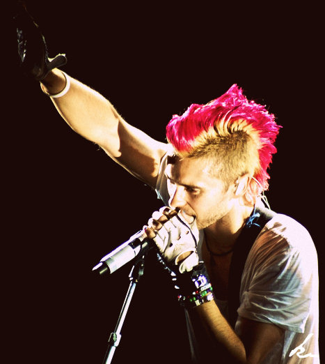30 seconds to mars, jared leto and pink