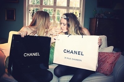 chanel,  drink and  friends