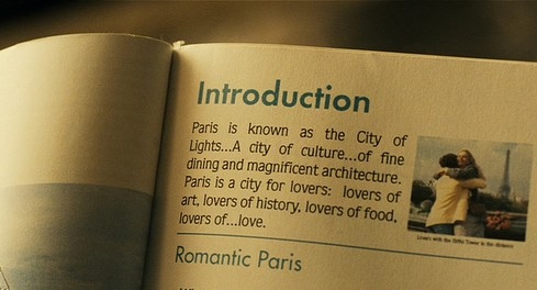 book,  city of lights and  couple