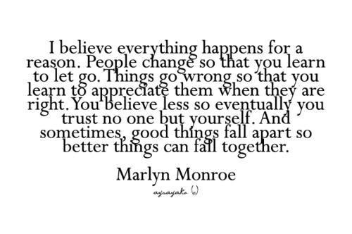 change, marilyn monroe and quote