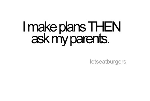 family, funny, kid, parents, plans