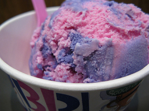 food, ice cream and pink