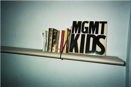 books, mgmt, mgmt kids, wall