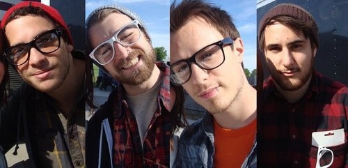 boys,  glasses and  jeremy davis