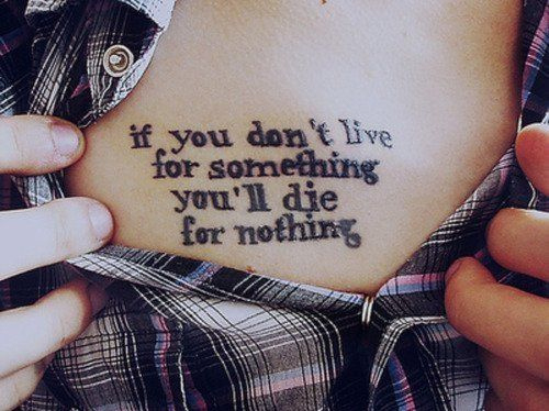 die, live and nothing