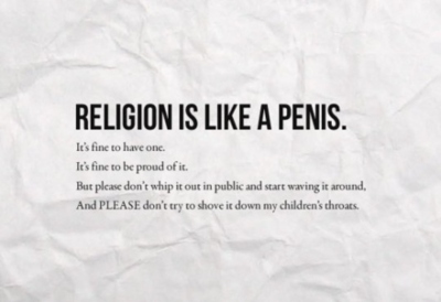funny,  penis and  religion