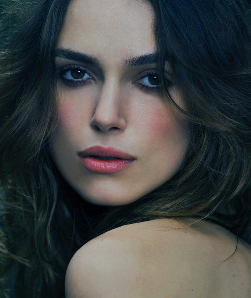 beautiful, brunette and keira knightley