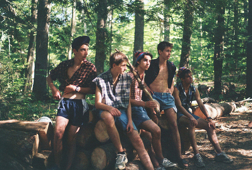boy, boys and forest
