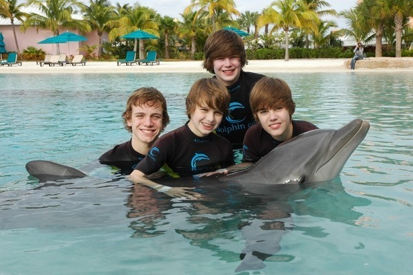 chaz somers, christian beadles and dolphin