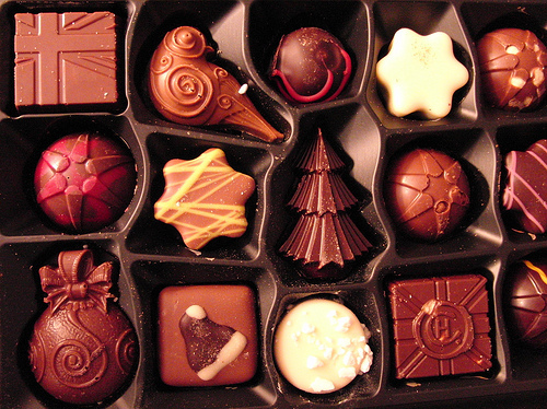 chocolate, christmas and cute