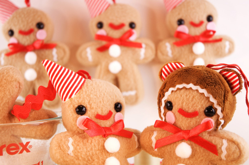 christmas, cute and gingerbread