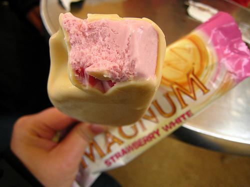 food, ice cream and magnum