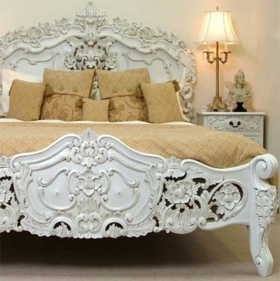 bed, bedroom and pretty
