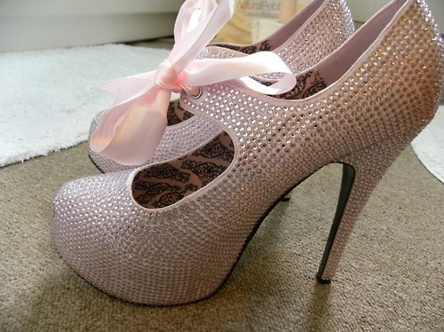 bordello, glitter and high heels